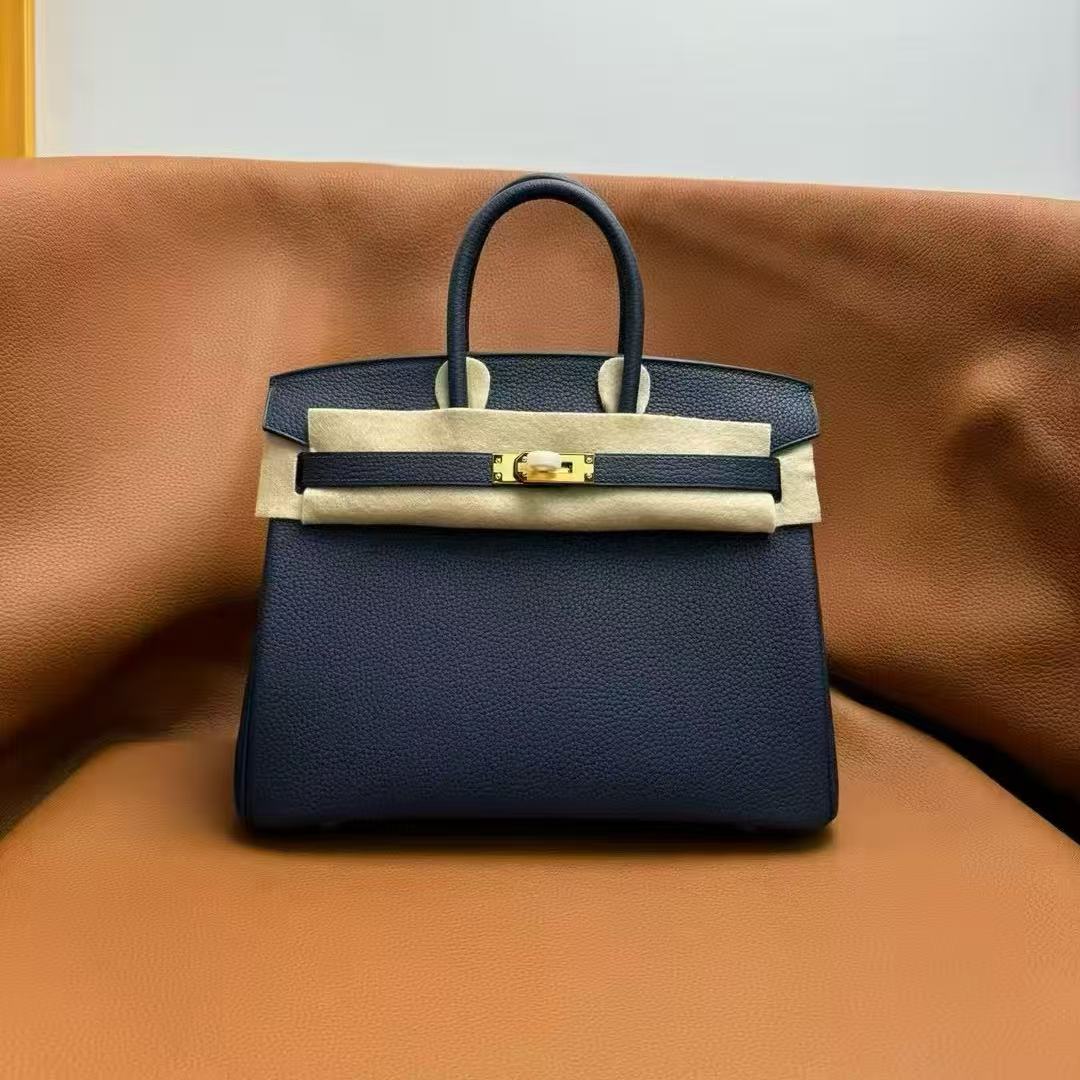 G027 Deep Blue S4 Togo Leather