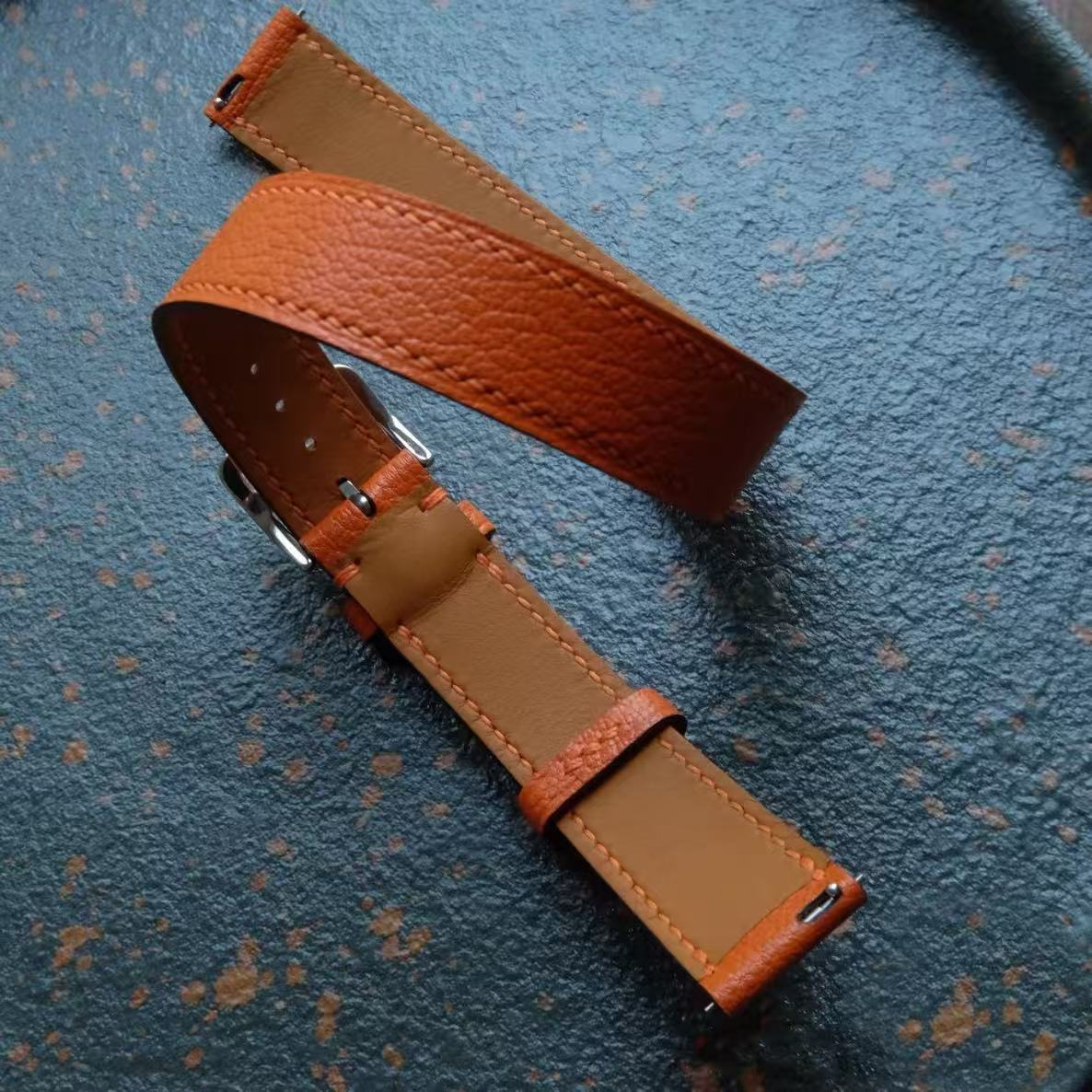 S003 Gold French Alran Sully Leather
