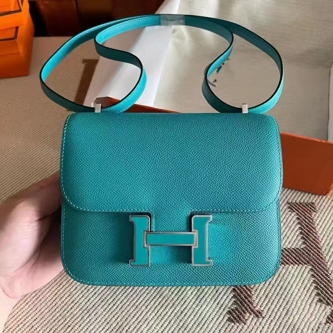 P052 Bleu Paon 7F EP Leather
