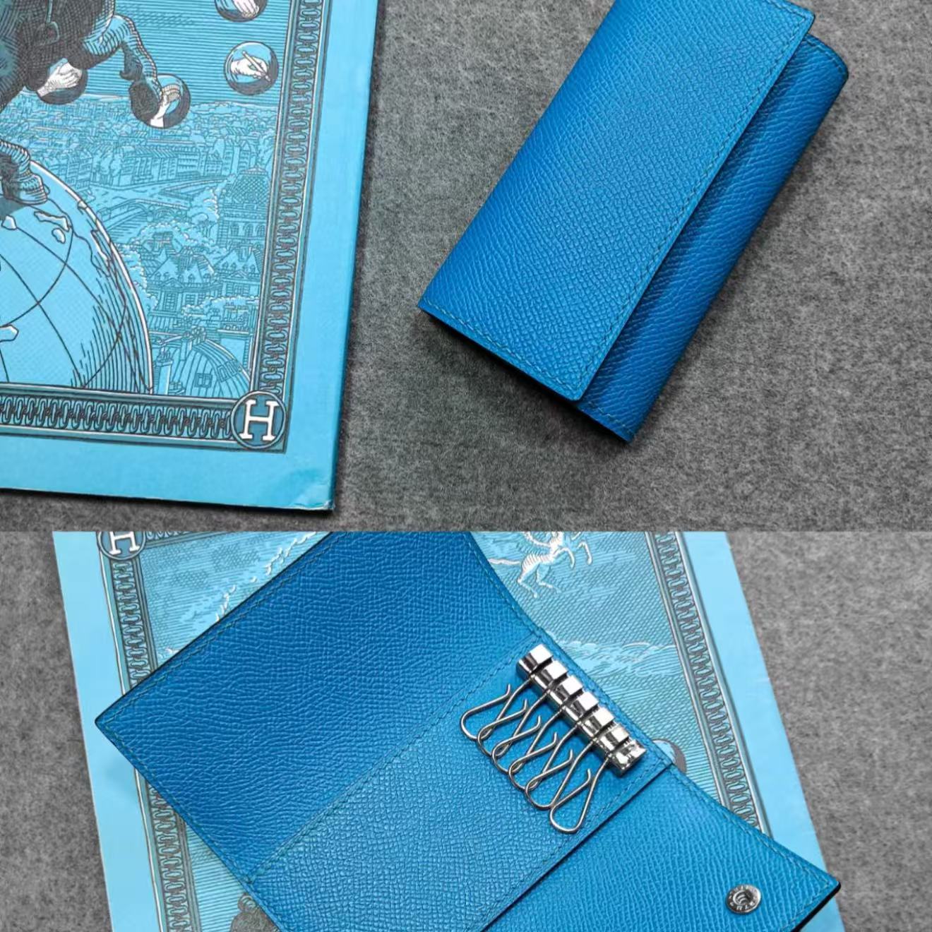 P056 Bleu Frida 0F EP Leather