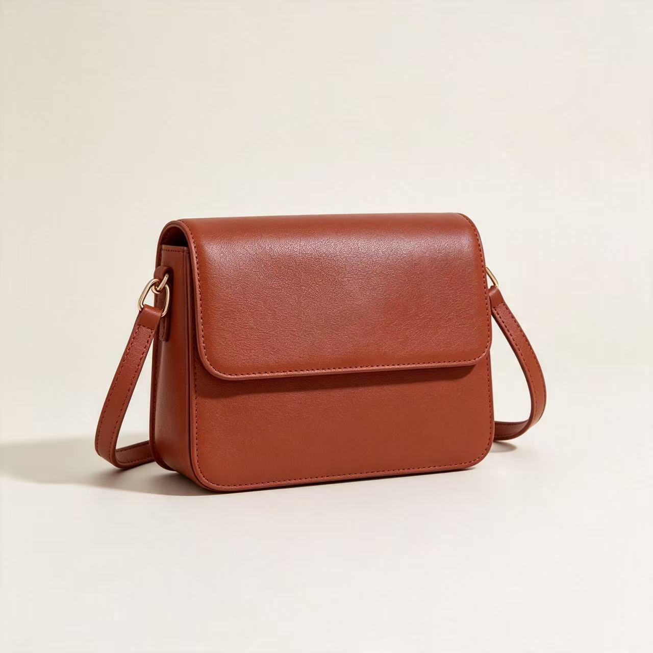 S016  Terracotta French Alran Sully Leather