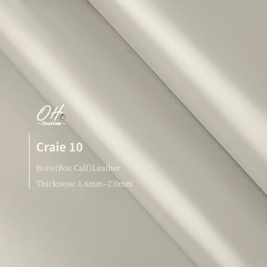 B003 Craie 10 Boite(Box Calf) Leather