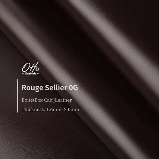 B005 Rouge Sellier 0G Boite(Box Calf) Leather
