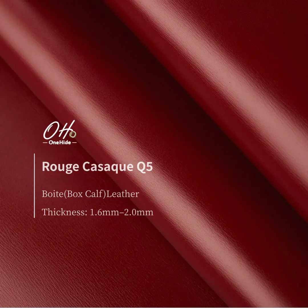 B008 Rouge Casaque Q5 Boite(Box Calf) Leather