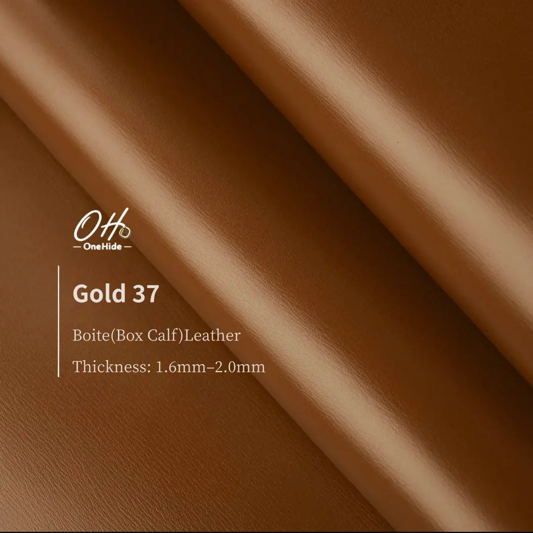 B009 Gold 37 Boite(Box Calf) Leather
