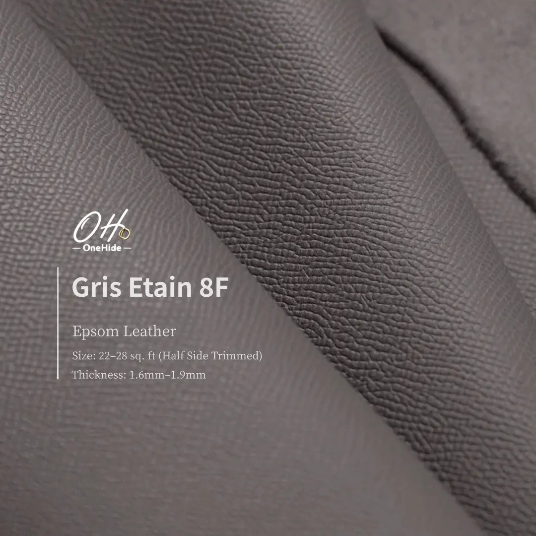 P002 Gris Etain 8F EP Leather