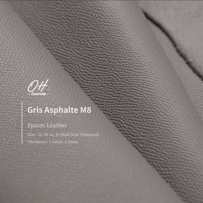 P004 Gris Asphalte M8 EP Leather