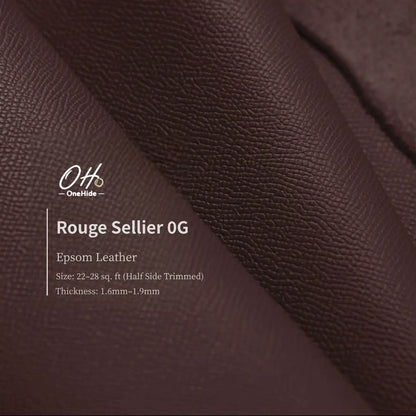 P012 Rouge Sellier 0G EP Leather