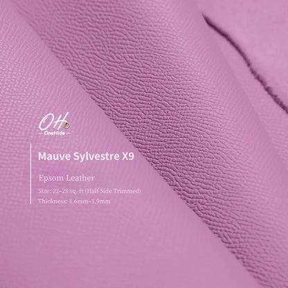 P026 Mauve Sylvestre X9 EP Leather