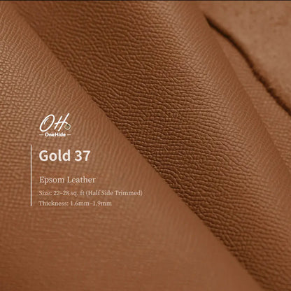 P029  Gold 37 EP Leather