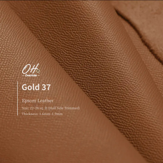 P029  Gold 37 EP Leather