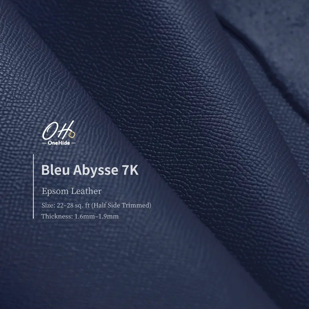 P047  Bleu Abysse 7K EP Leather