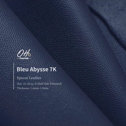 P047  Bleu Abysse 7K EP Leather
