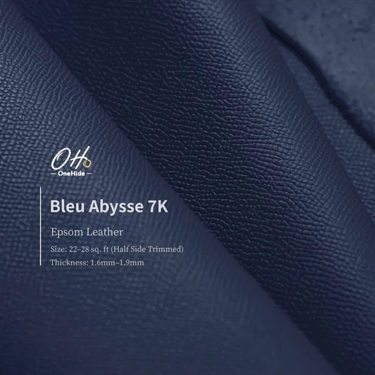P047  Bleu Abysse 7K EP Leather