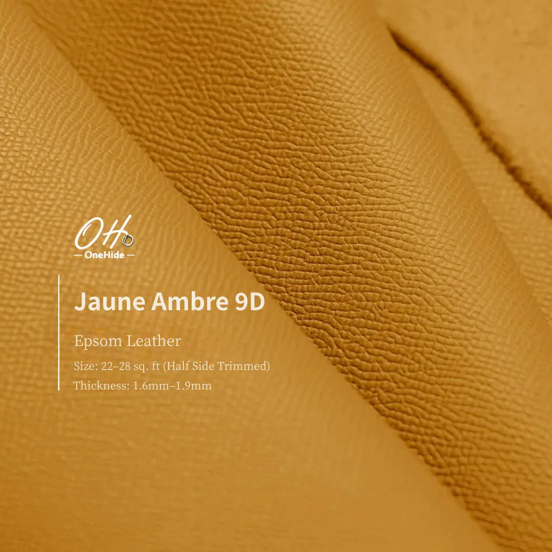 P033 Jaune Ambre 9D EP Leather