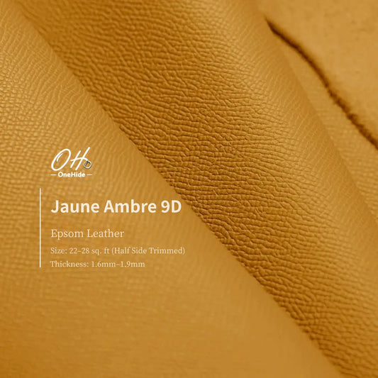 P033 Jaune Ambre 9D EP Leather