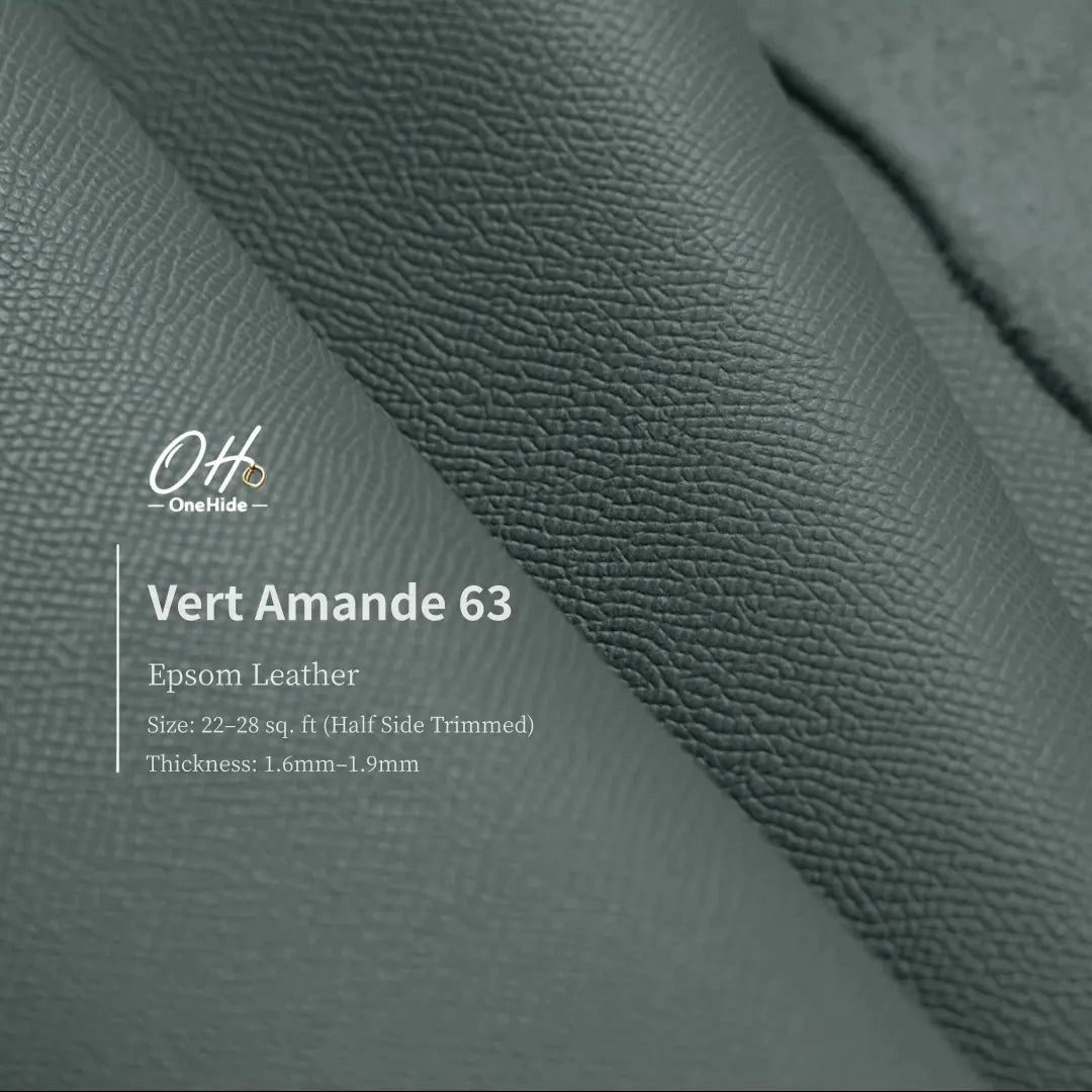 P039 Vert Amande 63 EP Leather