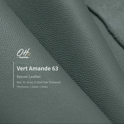 P039 Vert Amande 63 EP Leather