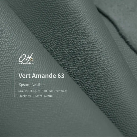 P039 Vert Amande 63 EP Leather
