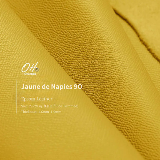 P034 Jaune de Naples 9O EP Leather