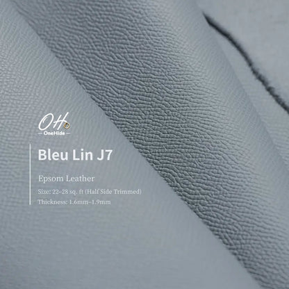 P054 Bleu Lin J7 EP Leather