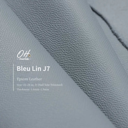 P054 Bleu Lin J7 EP Leather