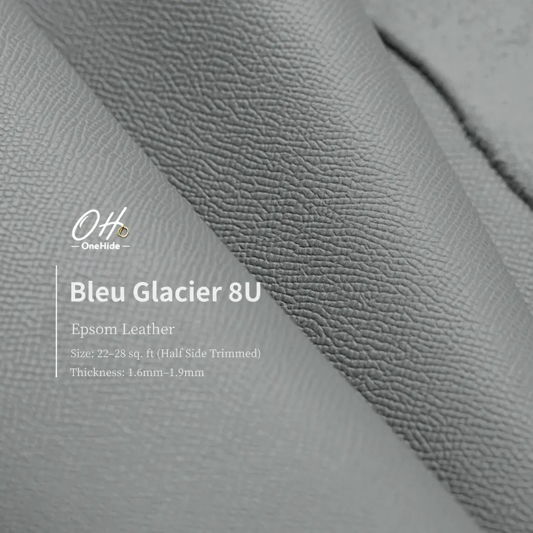 P055 Bleu Glacier 8U EP Leather