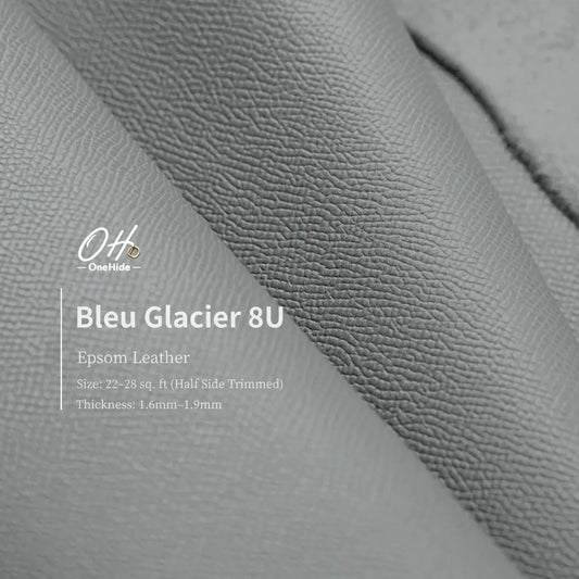 P055 Bleu Glacier 8U EP Leather