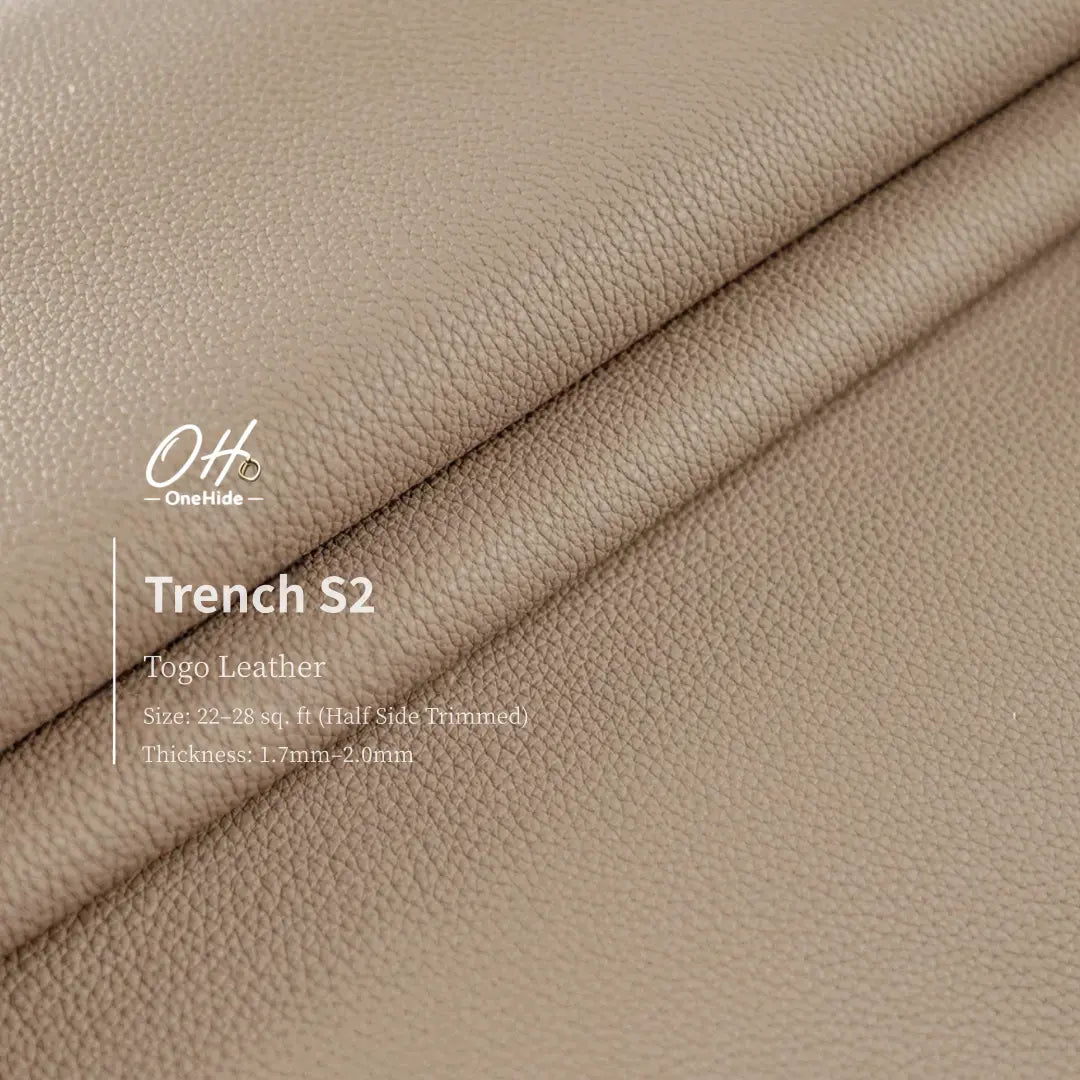 G007 Trench S2 Togo Leather