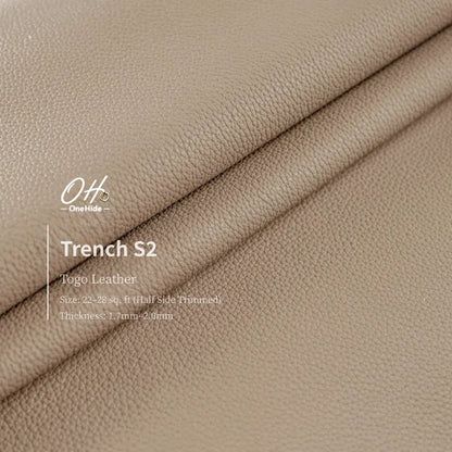 G007 Trench S2 Togo Leather