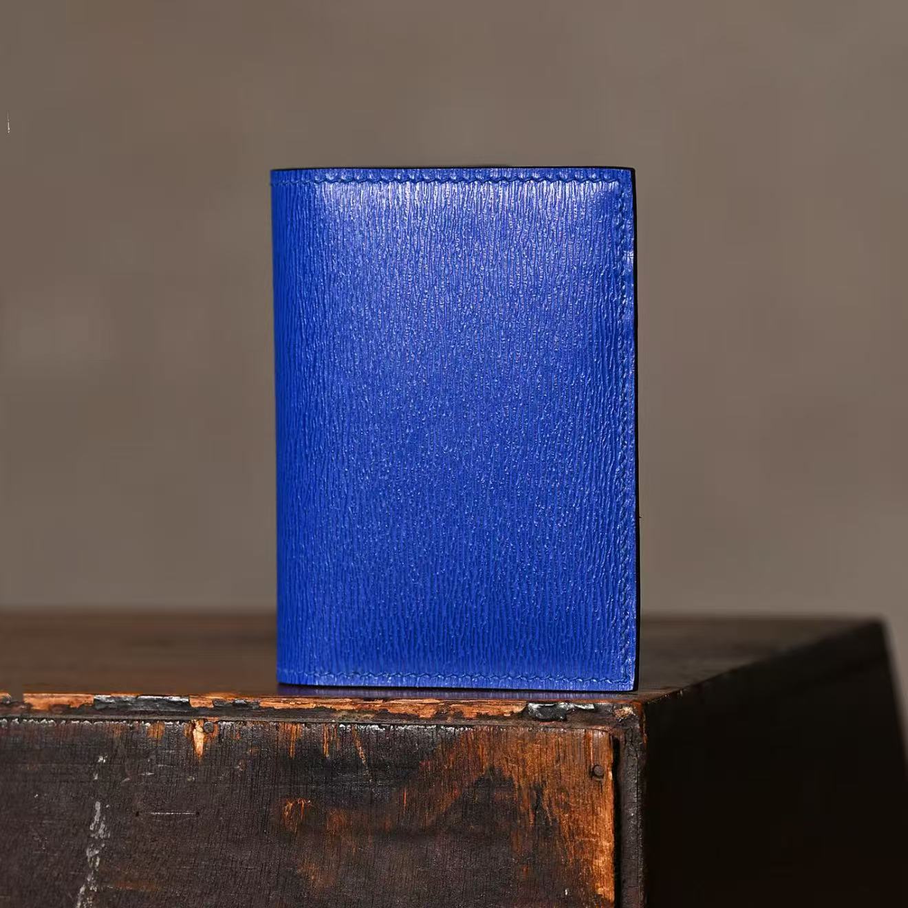 B016 Bleu Electrique 7T Boite(Box Calf) Leather