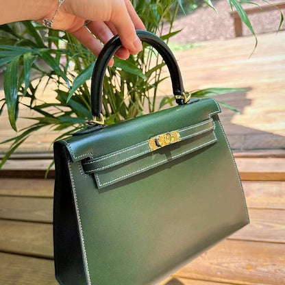 B014 Vert Vertigo U6 Boite(Box Calf) Leather
