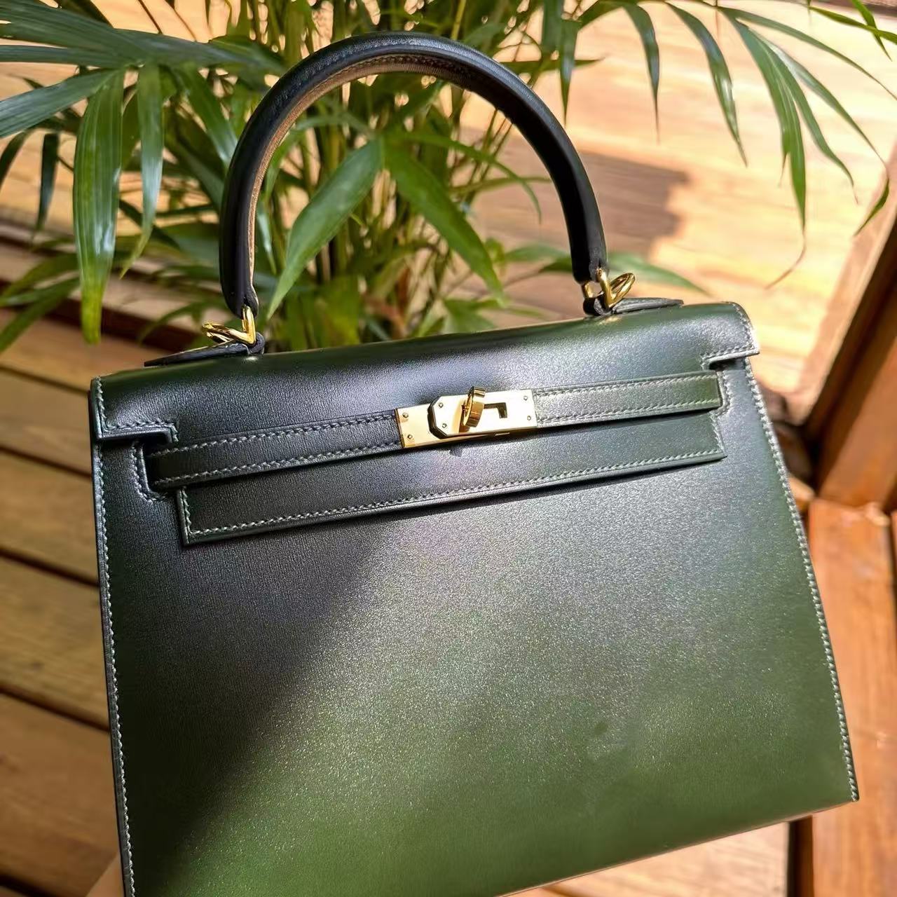 B014 Vert Vertigo U6 Boite(Box Calf) Leather