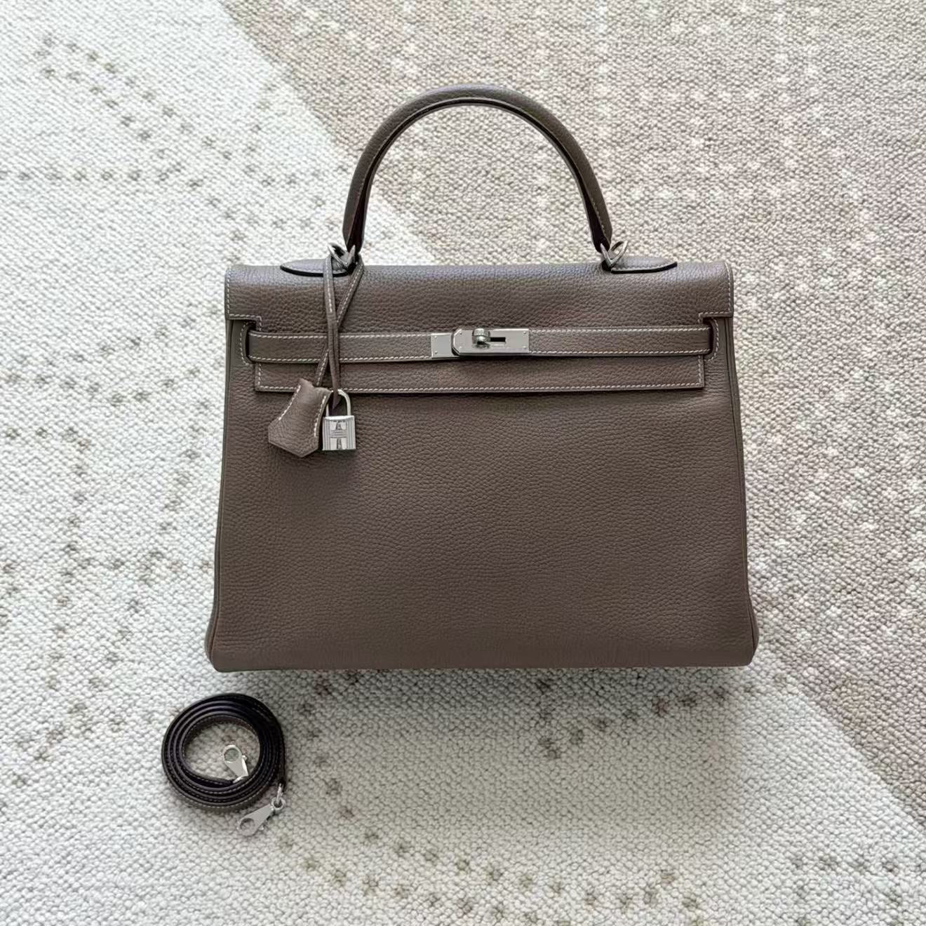 G003 Gris Etoupe 8C Togo Leather