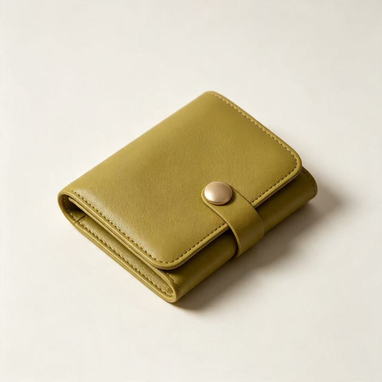 S019  Olive Khaki French Alran Sully Leather
