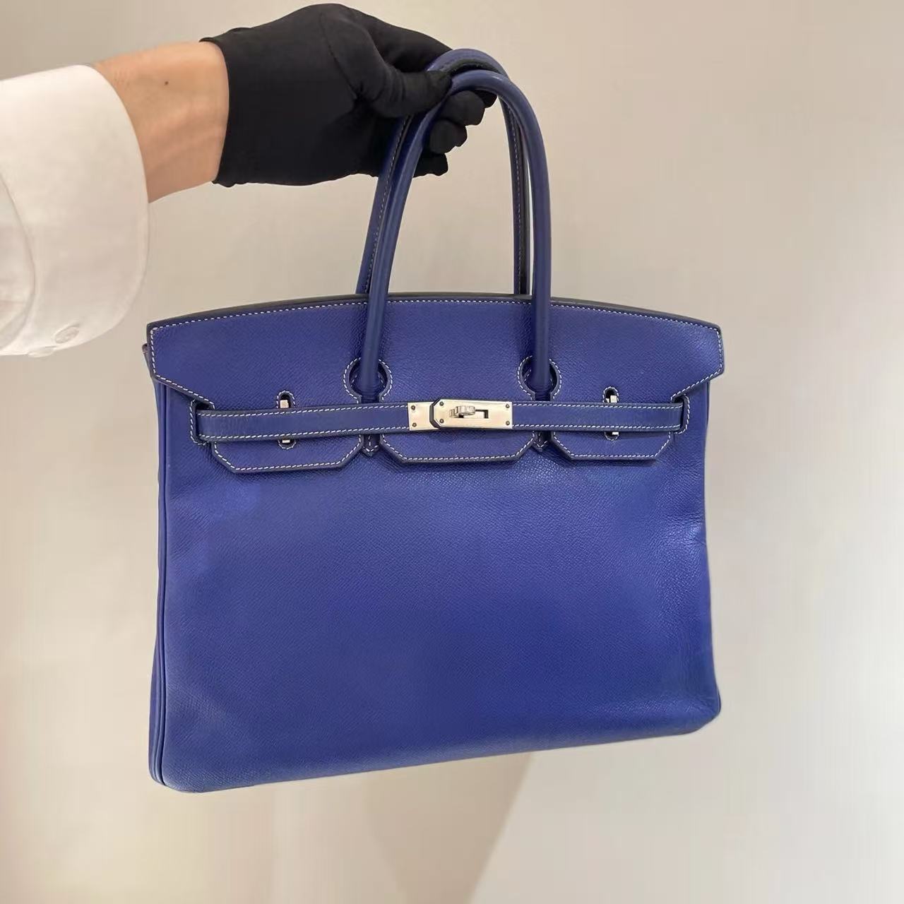 P051 Bleu Electrique 7T EP Leather