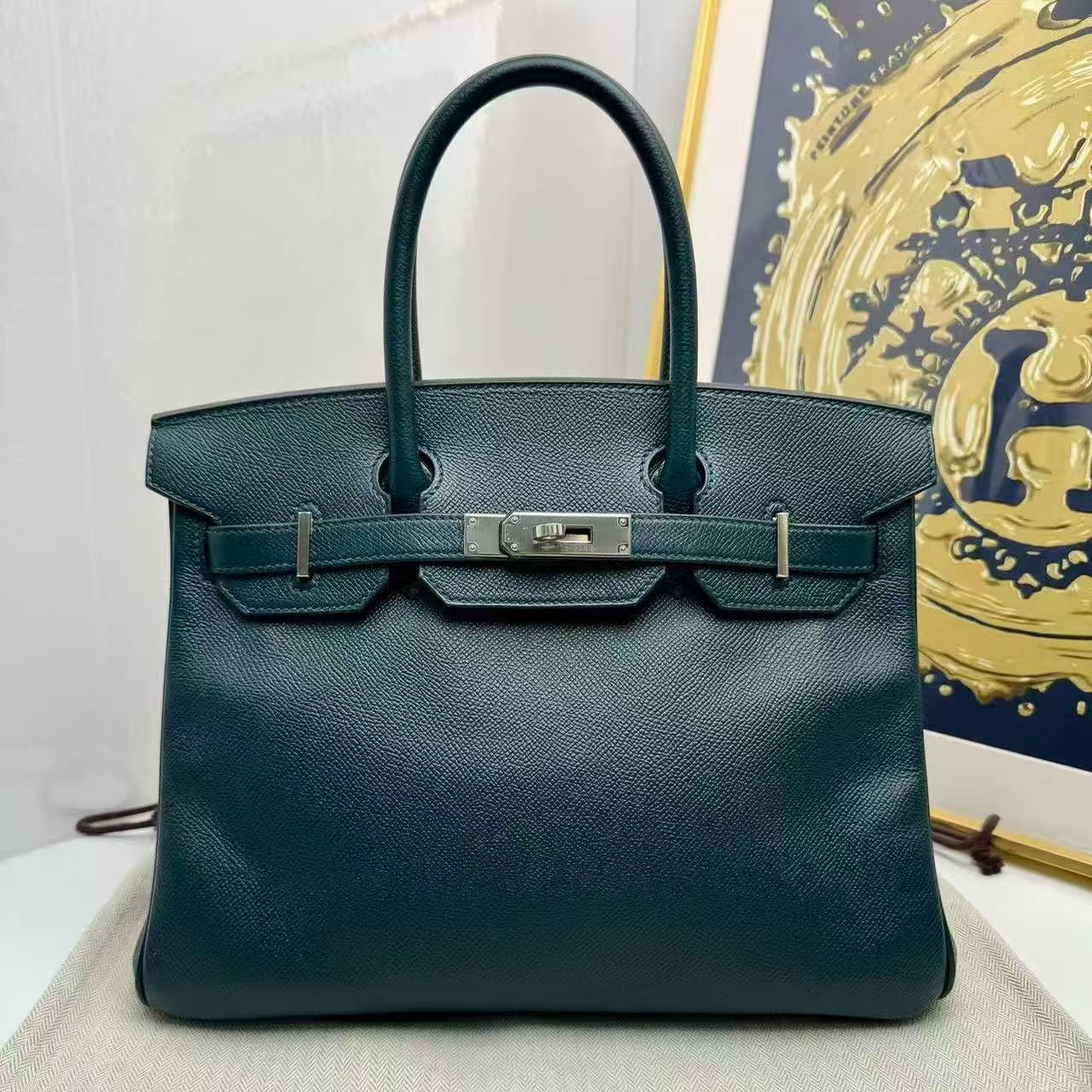 P046 Bleu Nuit 2Z EP Leather