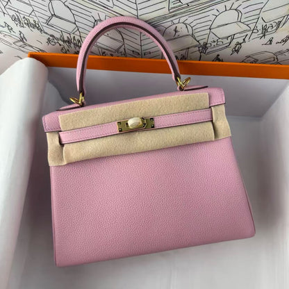 G019 Rose Sakura 3Q Togo Leather