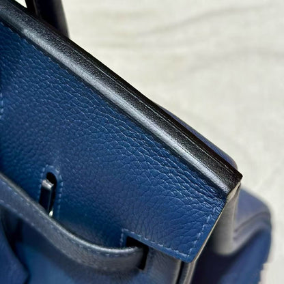 G026 Bleu Abysse 7K Togo Leather