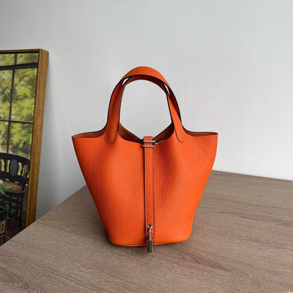G059 Orange Hermes 93 Togo Leather