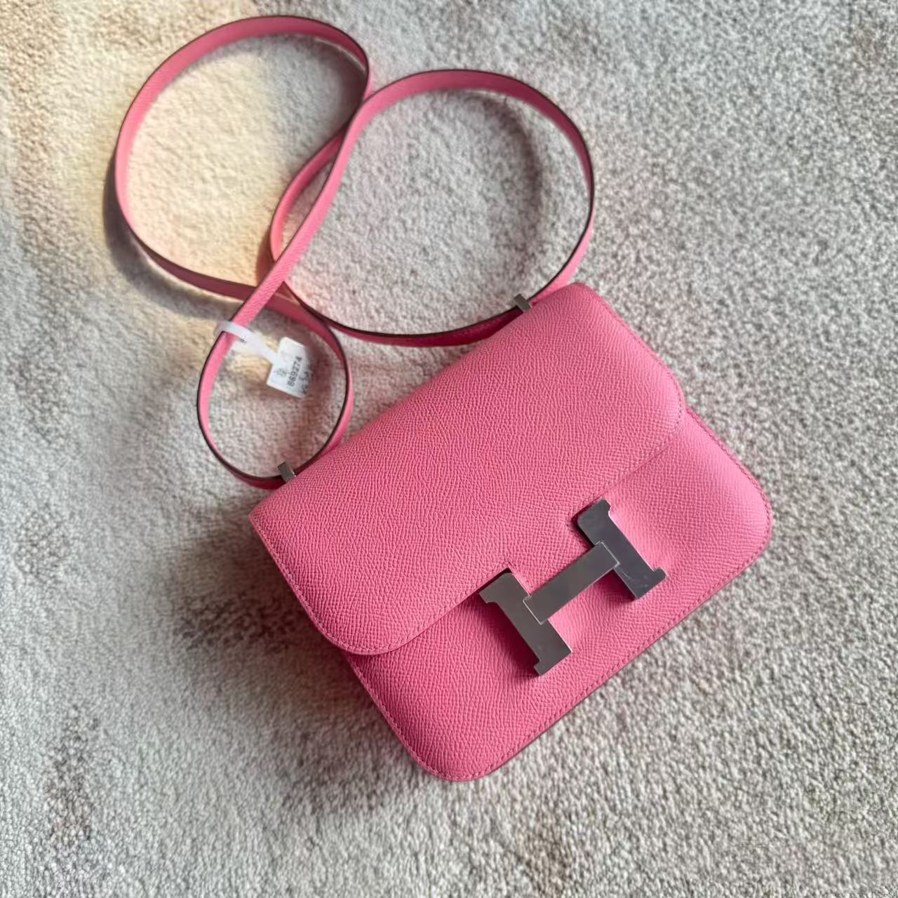 G020 Rose Confetti 1Q Togo Leather