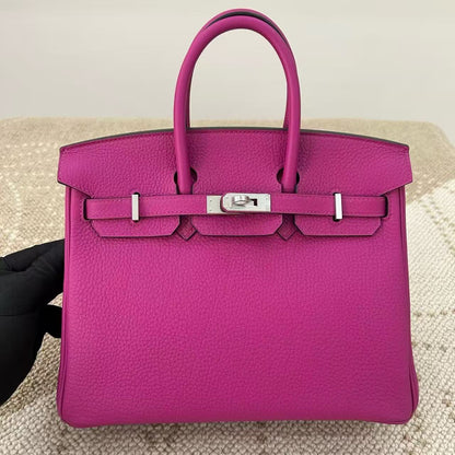 G023 Rose Pourpre L3 Togo Leather
